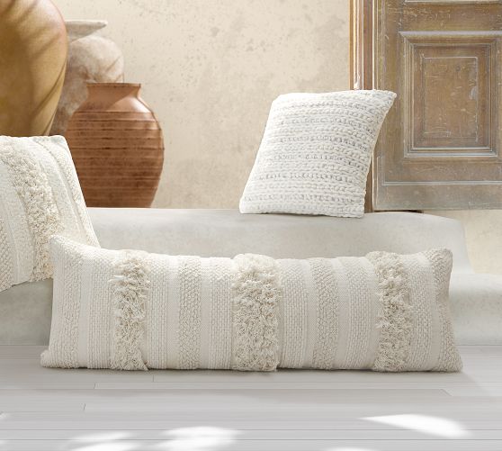 Mazzi Handloomed Lumbar Throw Pillow Pottery Barn