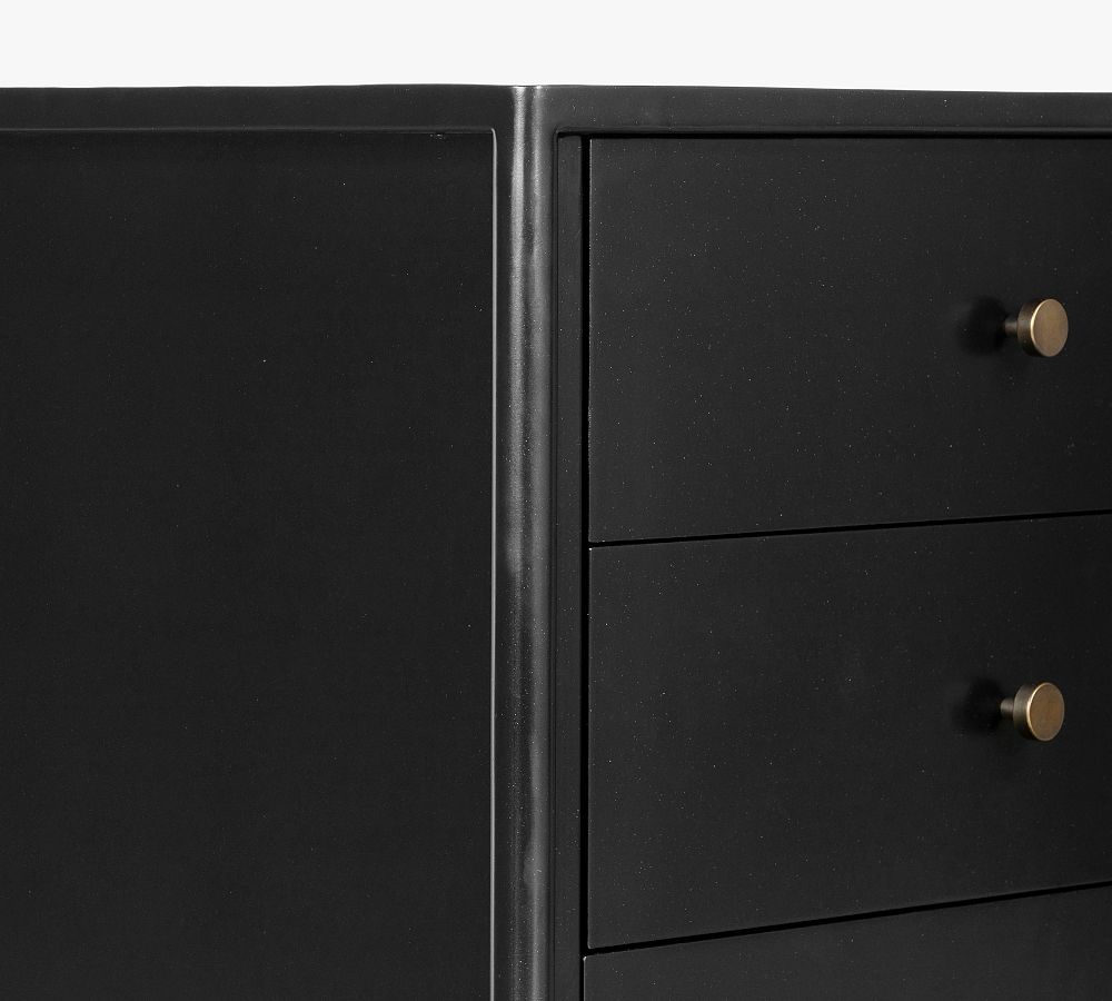 Harmon Metal Nightstand Pottery Barn