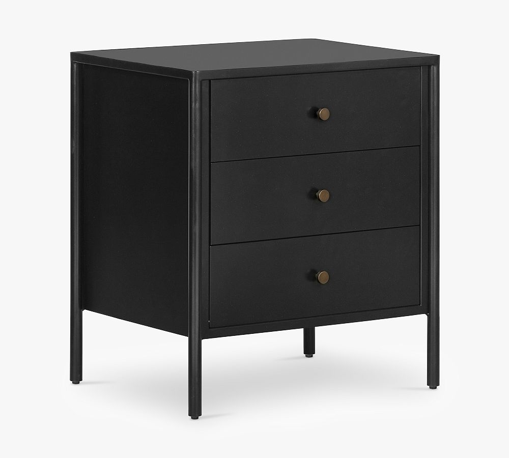 Harmon Metal Nightstand Pottery Barn
