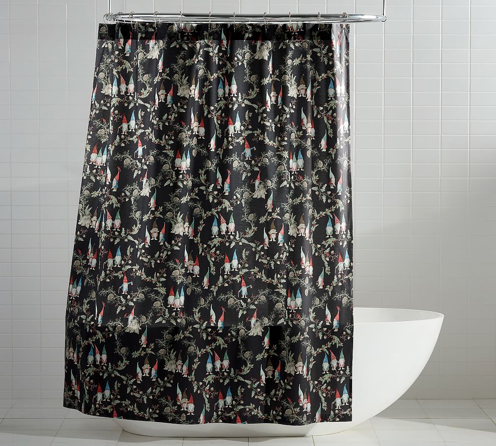 Forest Gnome Organic Shower Curtain Pottery Barn