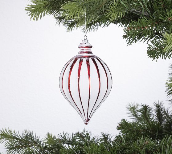 Shatterproof Jolly Red Ornaments Set | Pottery Barn