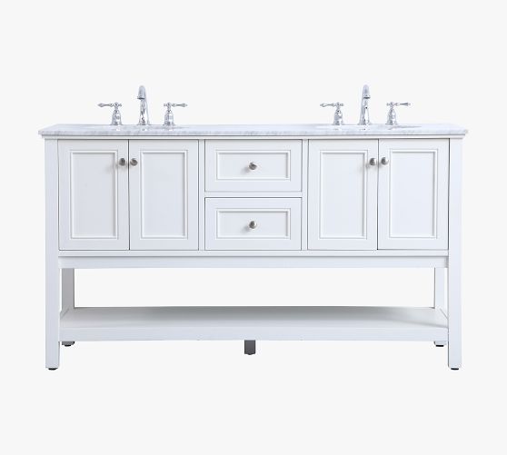 Taryn 60" Double Sink Vanity Pottery Barn