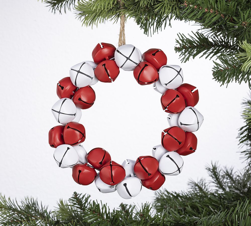Shatterproof Jolly Red Ornaments Set Pottery Barn
