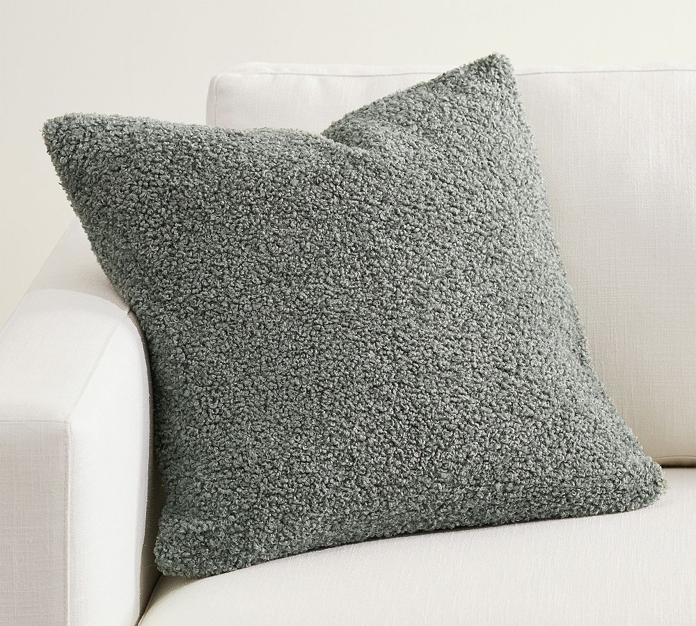 Cozy Teddy Faux Fur Throw Pillow Pottery Barn 6481