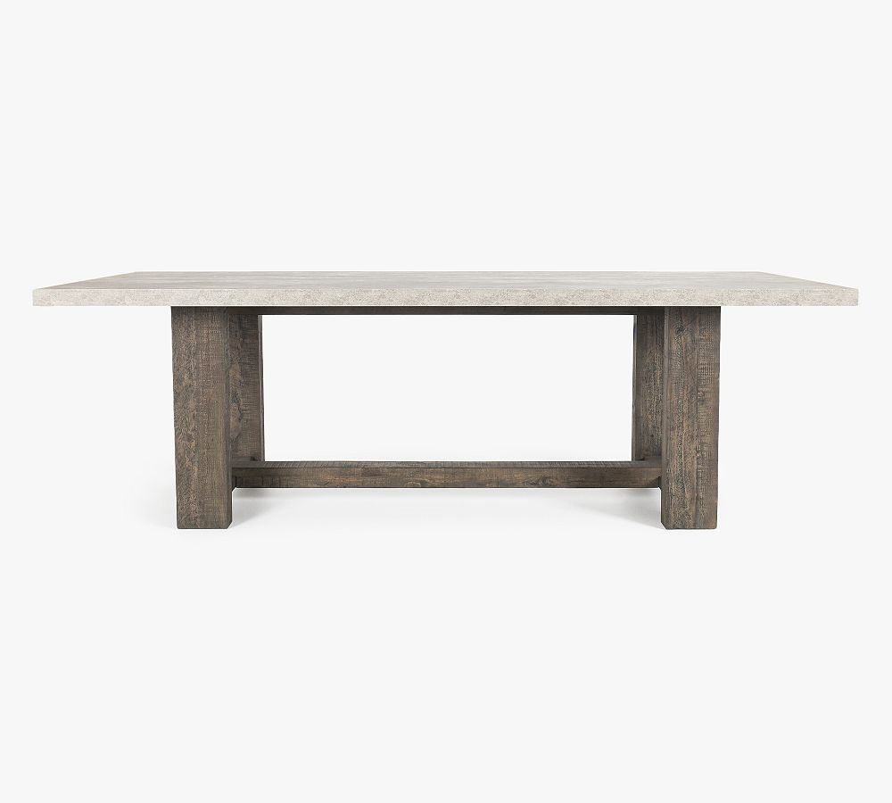 Mabel Reclaimed Pine Wood Dining Table Pottery Barn