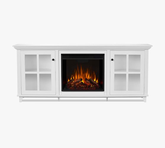 Real Flame® Renzo Electric Fireplace Media Pottery Barn