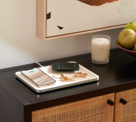 Courant Catch:3 Classics Wireless Charging Tray | Pottery Barn