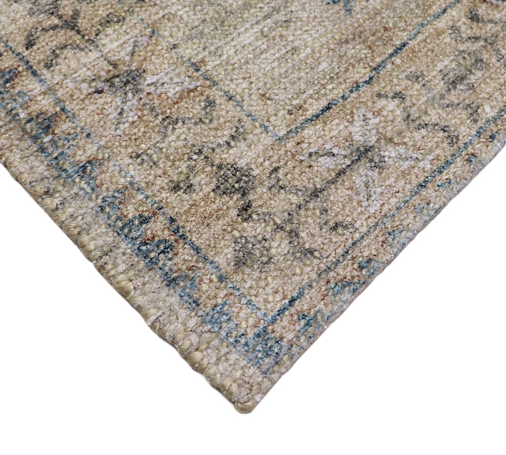 Persyn Handwoven Jute Chenille Rug Pottery Barn