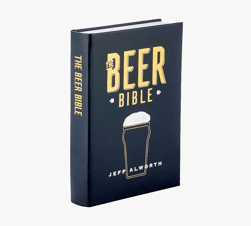 The Beer Bible By Jeff Alworth LeatherBound Book Pottery Barn