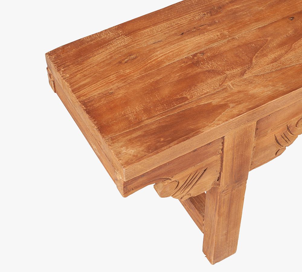 Etna Wood Bench | Pottery Barn
