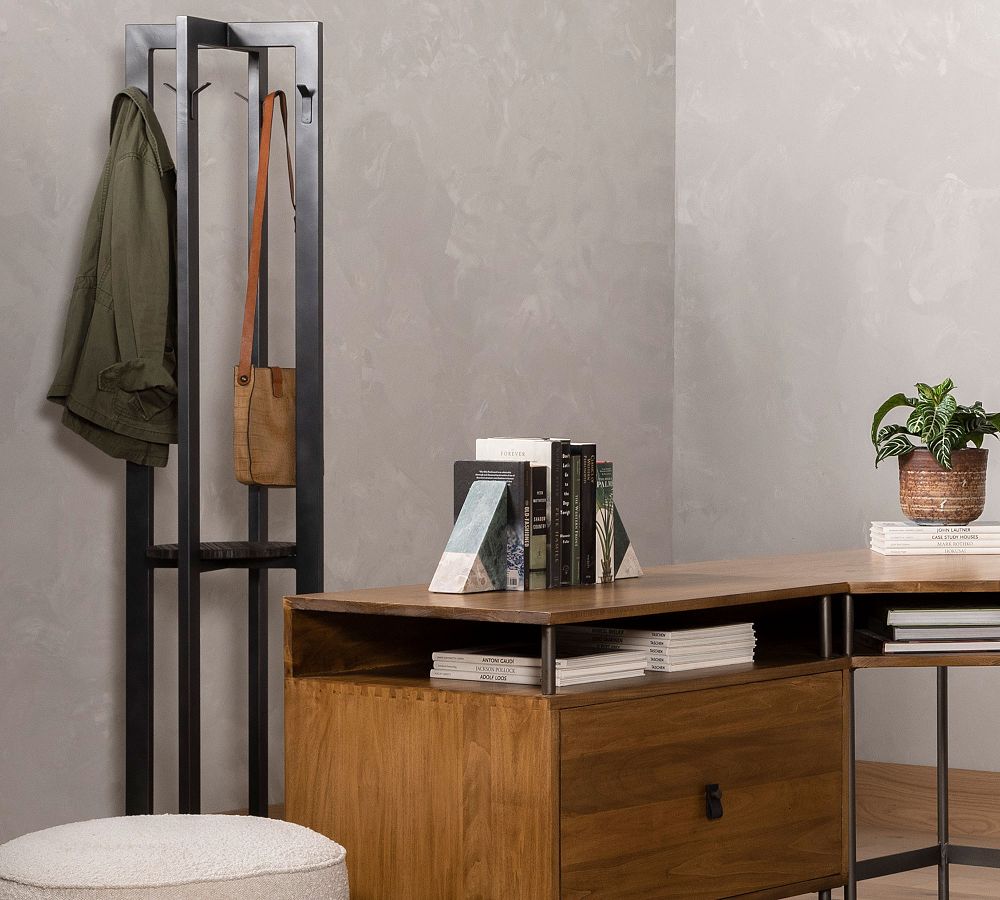 Buellton Iron Coat Rack Pottery Barn