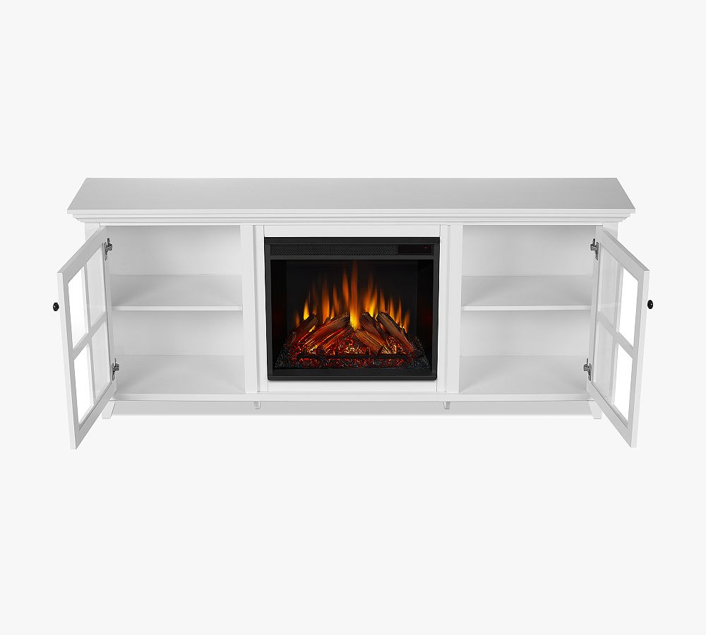 Real Flame® Renzo Electric Fireplace Media Pottery Barn