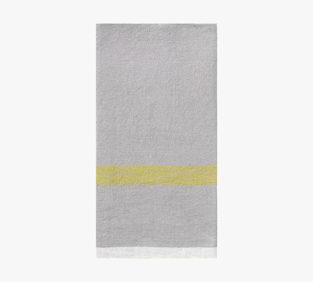 Caravan Laundered Linen Tea Towels, Set of 2, Linen