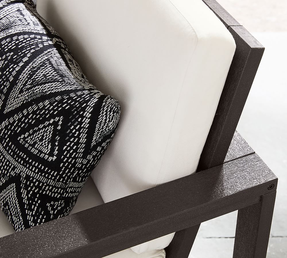 Indio Collection x Polywood Lounge Chair + Side Table Patio Chat Set