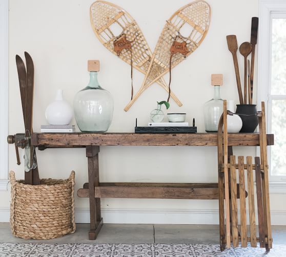 Found Wooden Sled | Pottery Barn