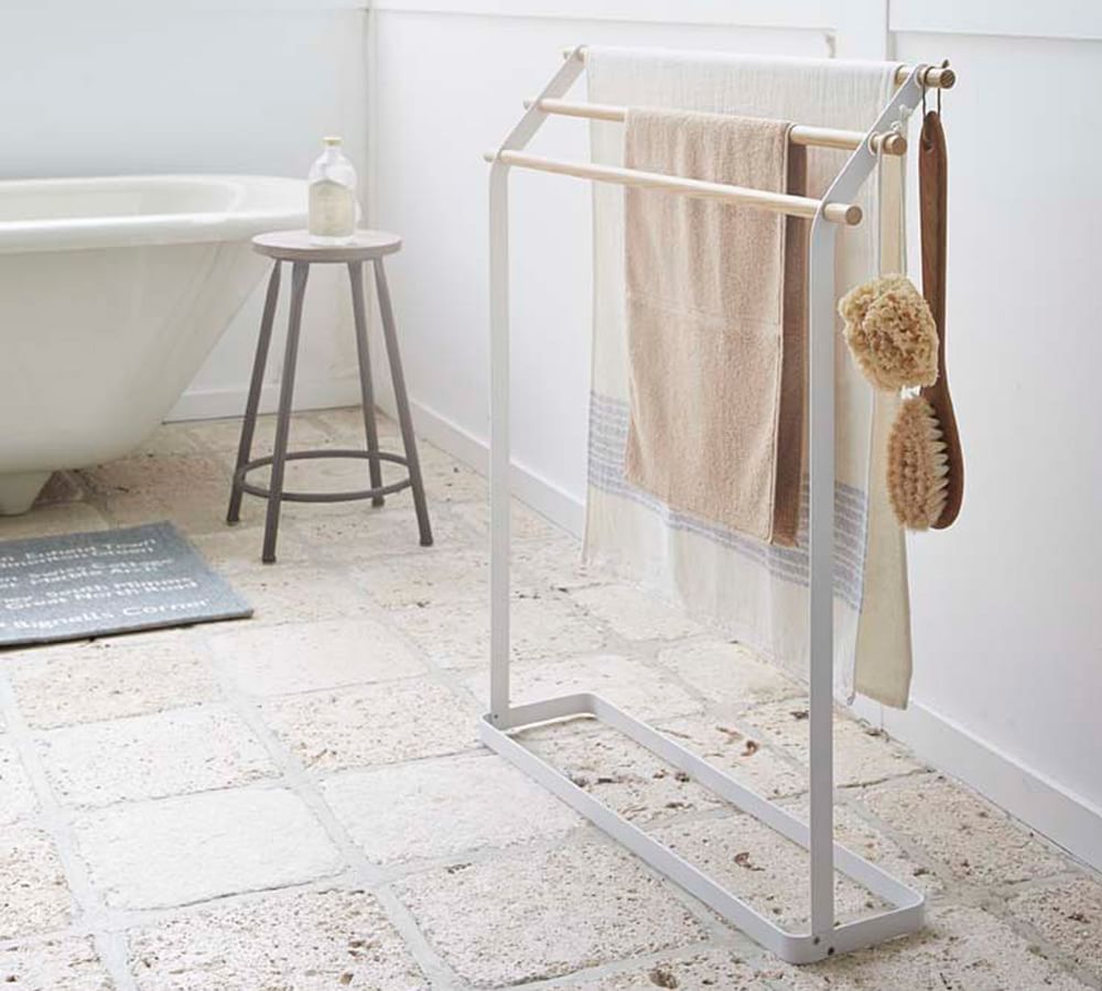 Yamazaki 3Tier Towel Rack Pottery Barn