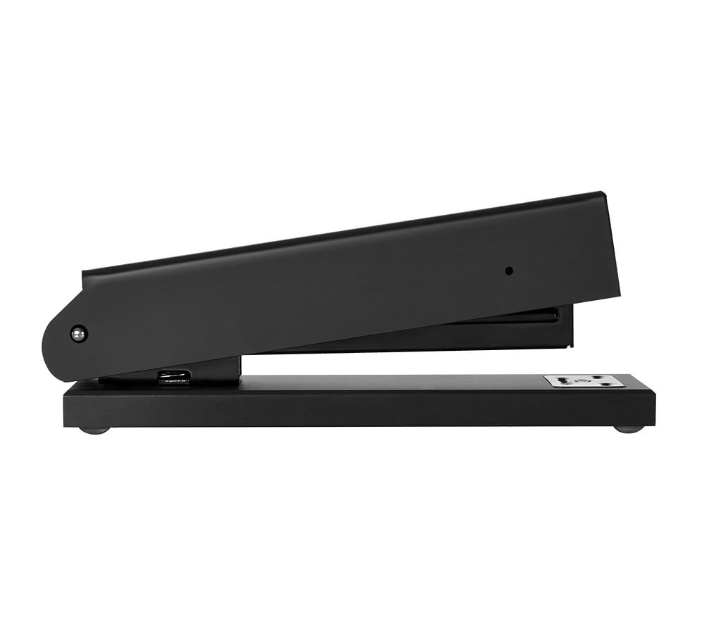 Black Acrylic Desktop Accessories Deluxe Set Pottery Barn