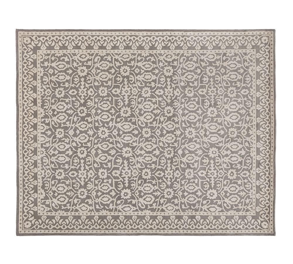 Gray Tile Persian Rug Pottery Barn