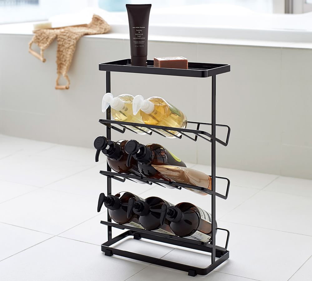 Yamazaki Free Standing 4Tier Shower Caddy Pottery Barn