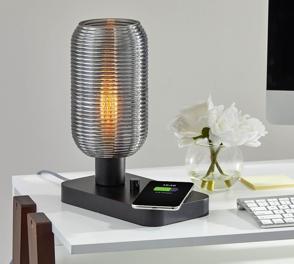 Noe Metal Charge Table Lamp Pottery Barn