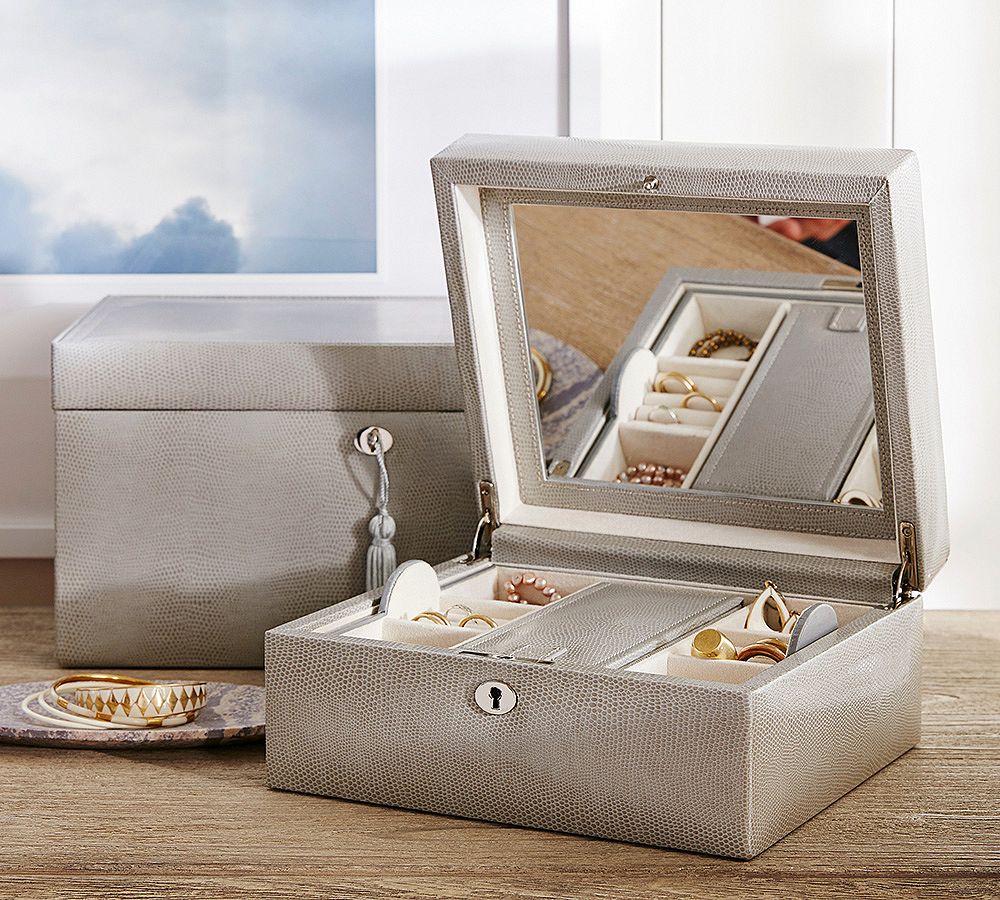 Mckenna Personalized Jewelry Box Pottery Barn