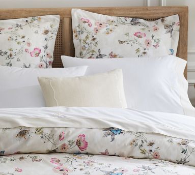 Monique Lhuillier Tuileries Percale Sham | Pottery Barn