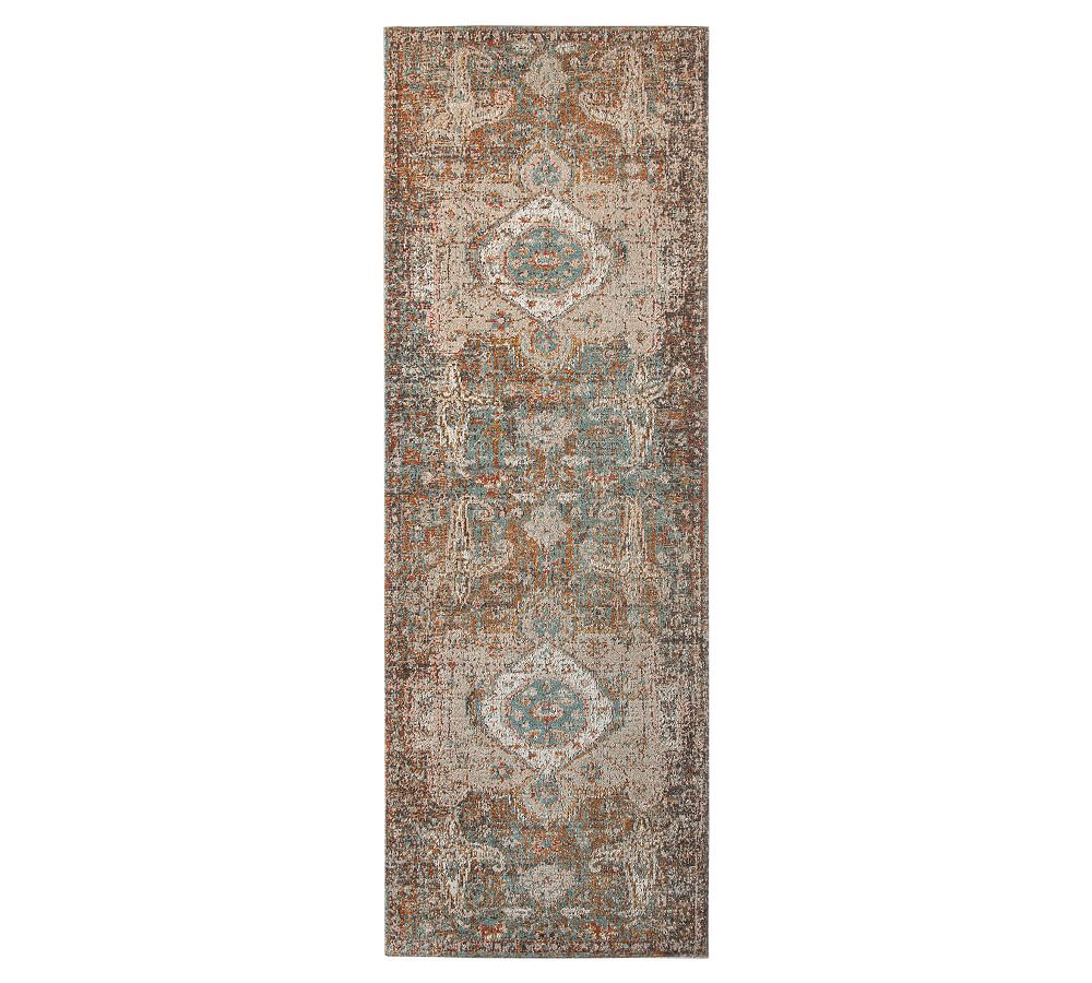 Multi Duvall Synthetic Rug Patterned Rugs Pottery Barn