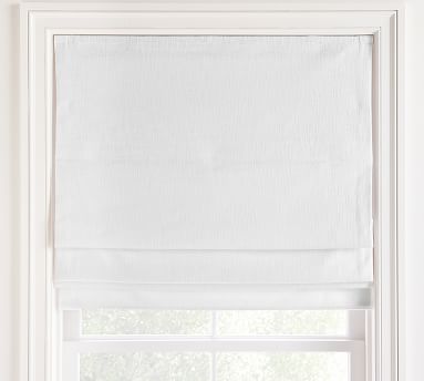 Custom Seaton Textured Cotton Cordless Blackout Shade | Pottery Barn