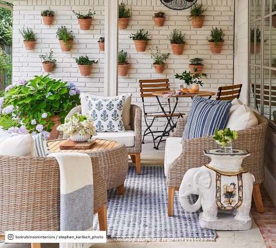 Oden Outdoor Rug Pottery Barn