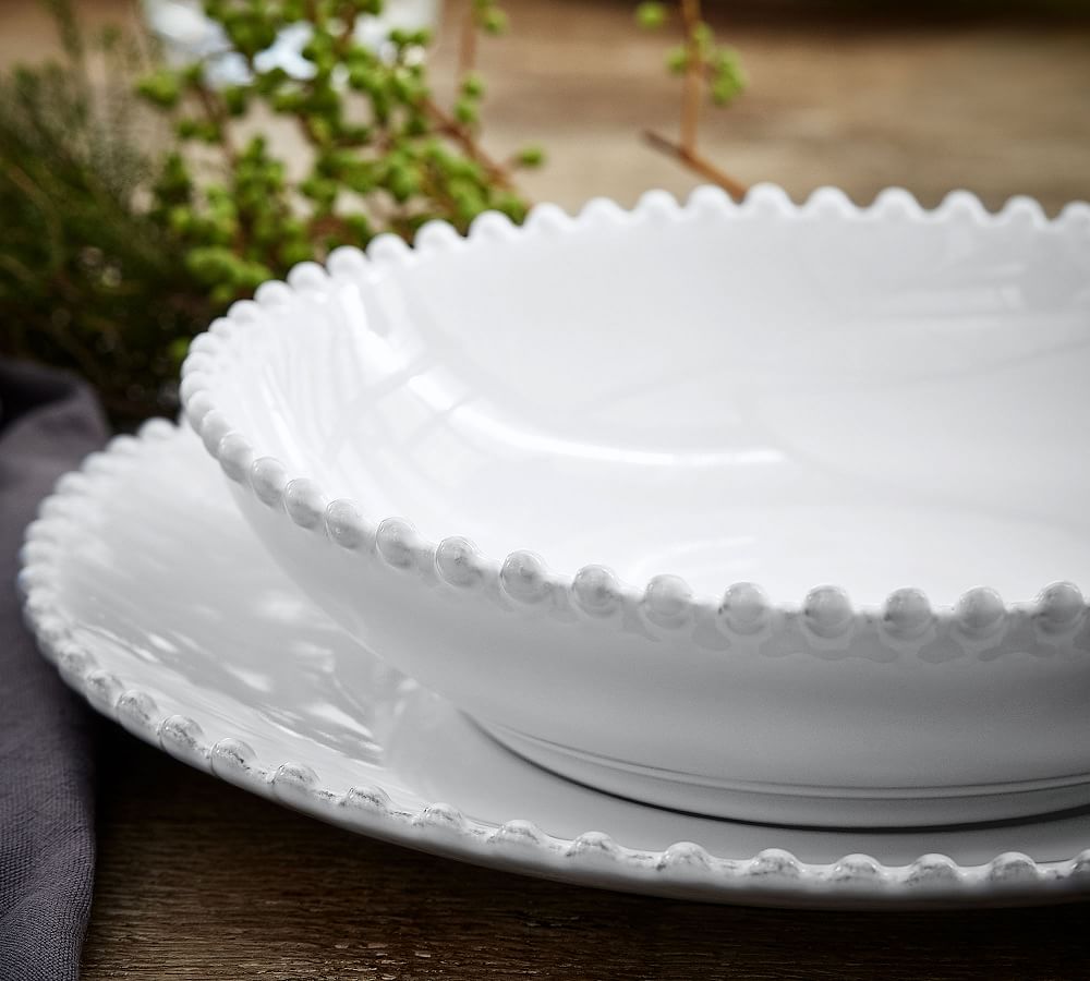 Costa Nova Pearl Stoneware Pasta Bowls Set of 4 Pottery Barn