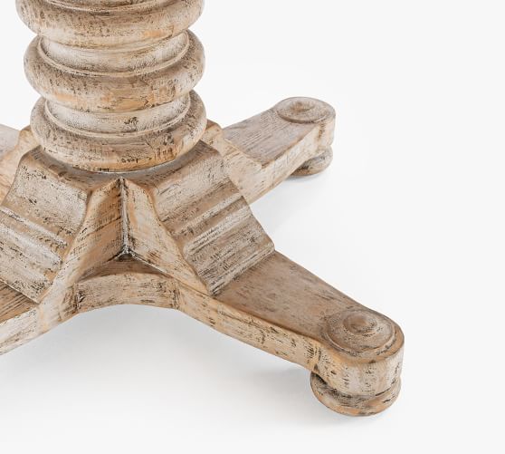 Carter Round Reclaimed Pine Dining Table Pottery Barn