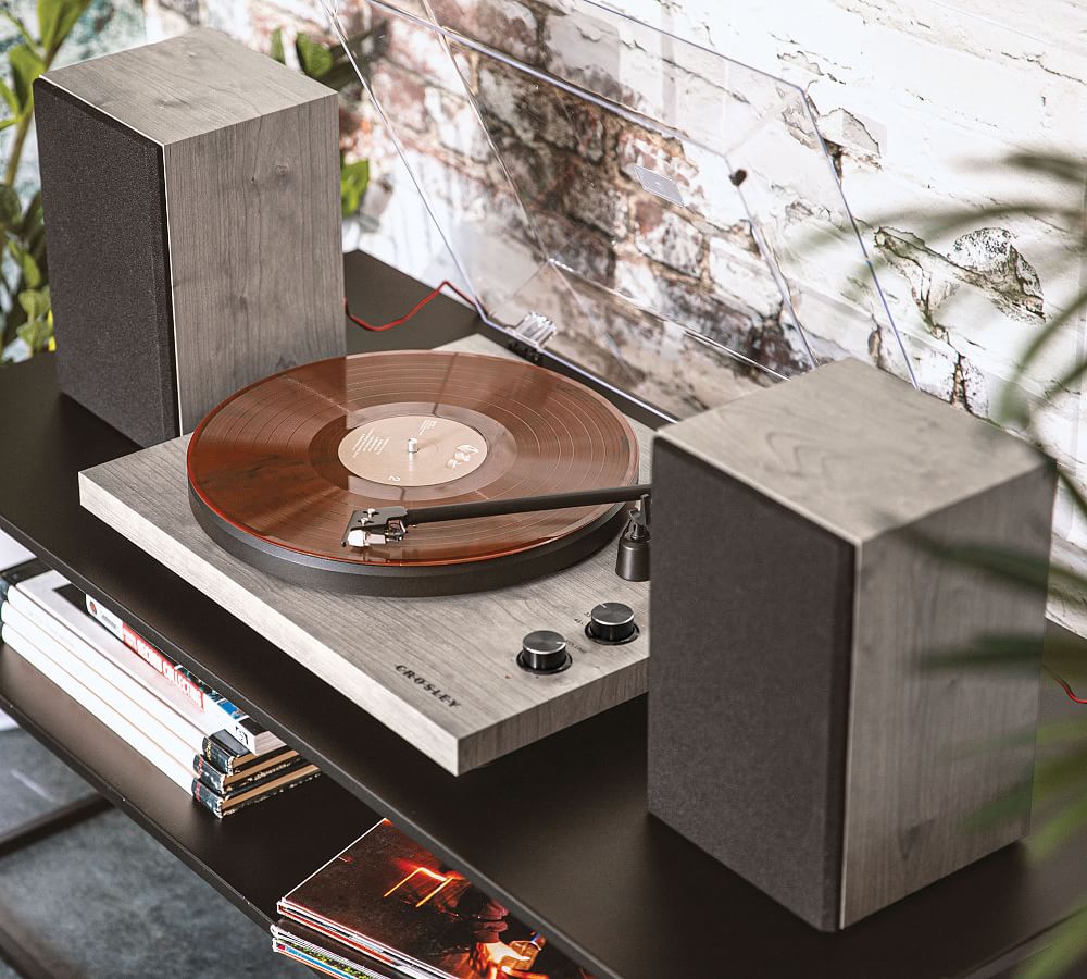 Crosley C62 Turntable Shelf System Pottery Barn