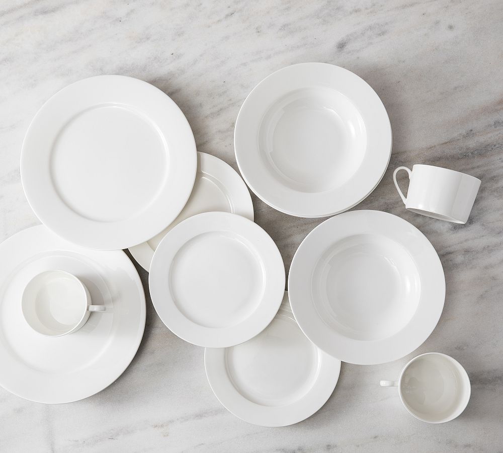 Fortessa Classic Rim Dinnerware Set Pottery Barn