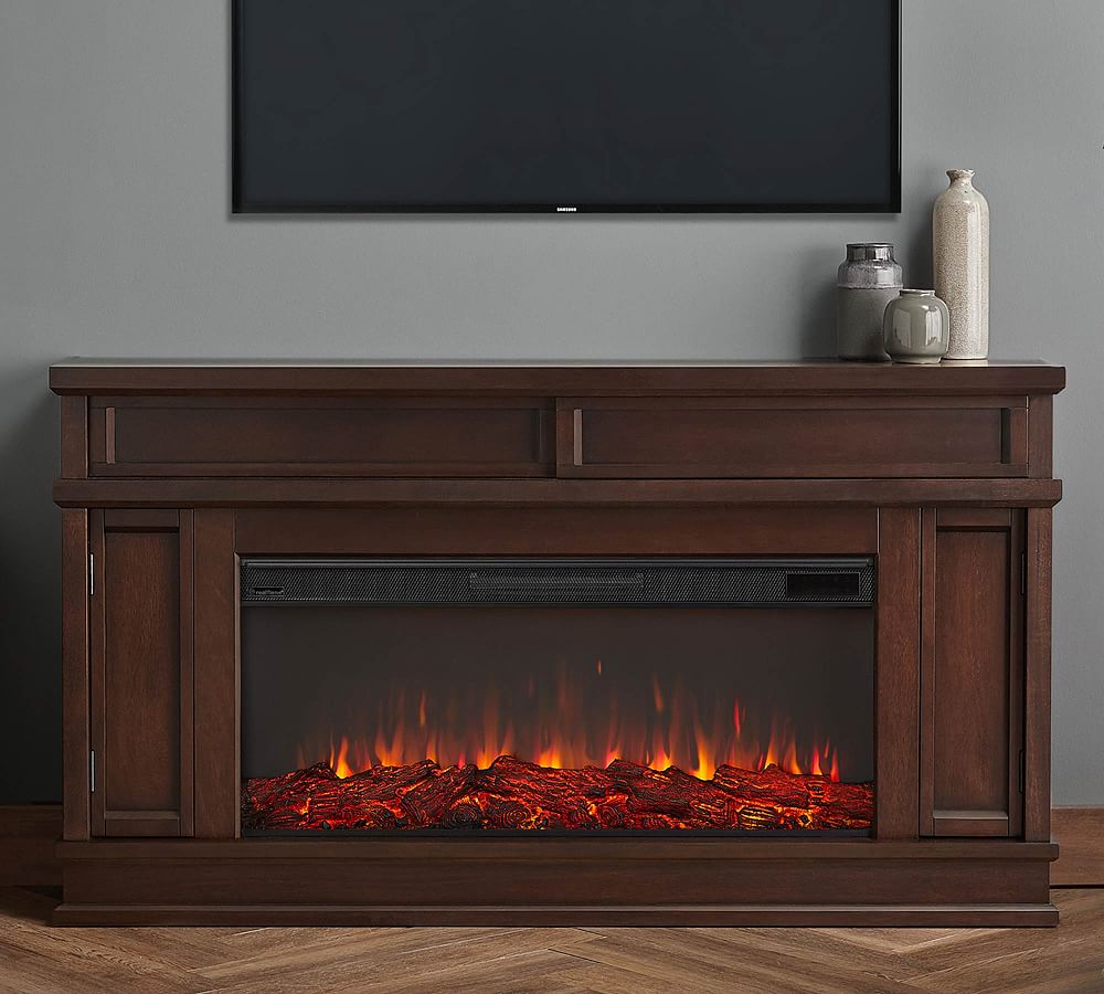 Real Flame® Torrey Landscape Electric Fireplace | Pottery Barn
