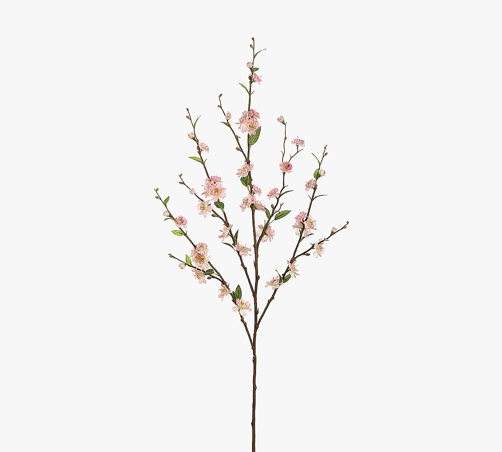 Faux Cherry Plum Branch - Set of 3