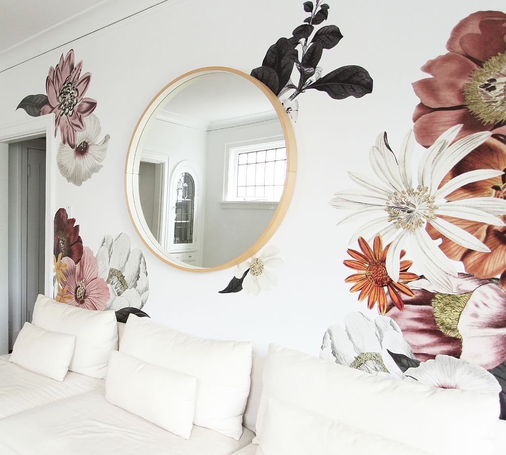 Eden Floral Wall Decal Pottery Barn