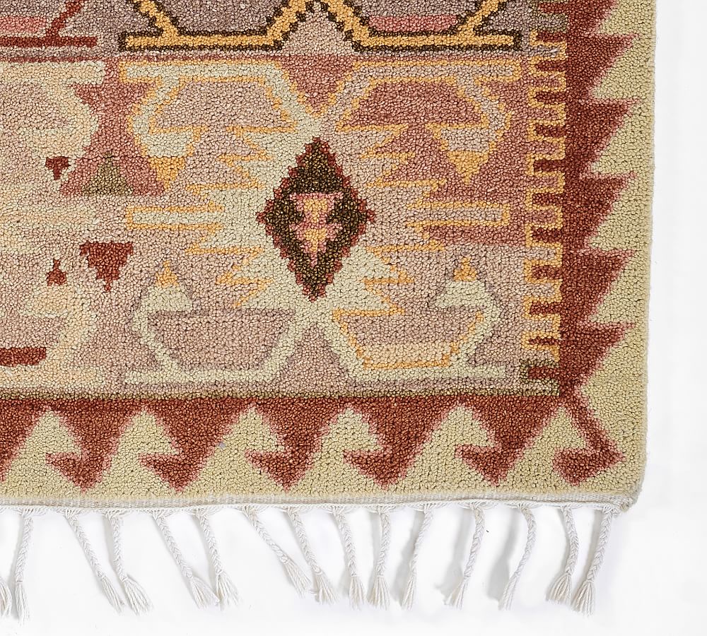 Odessa HandKnotted Wool Rug Pottery Barn