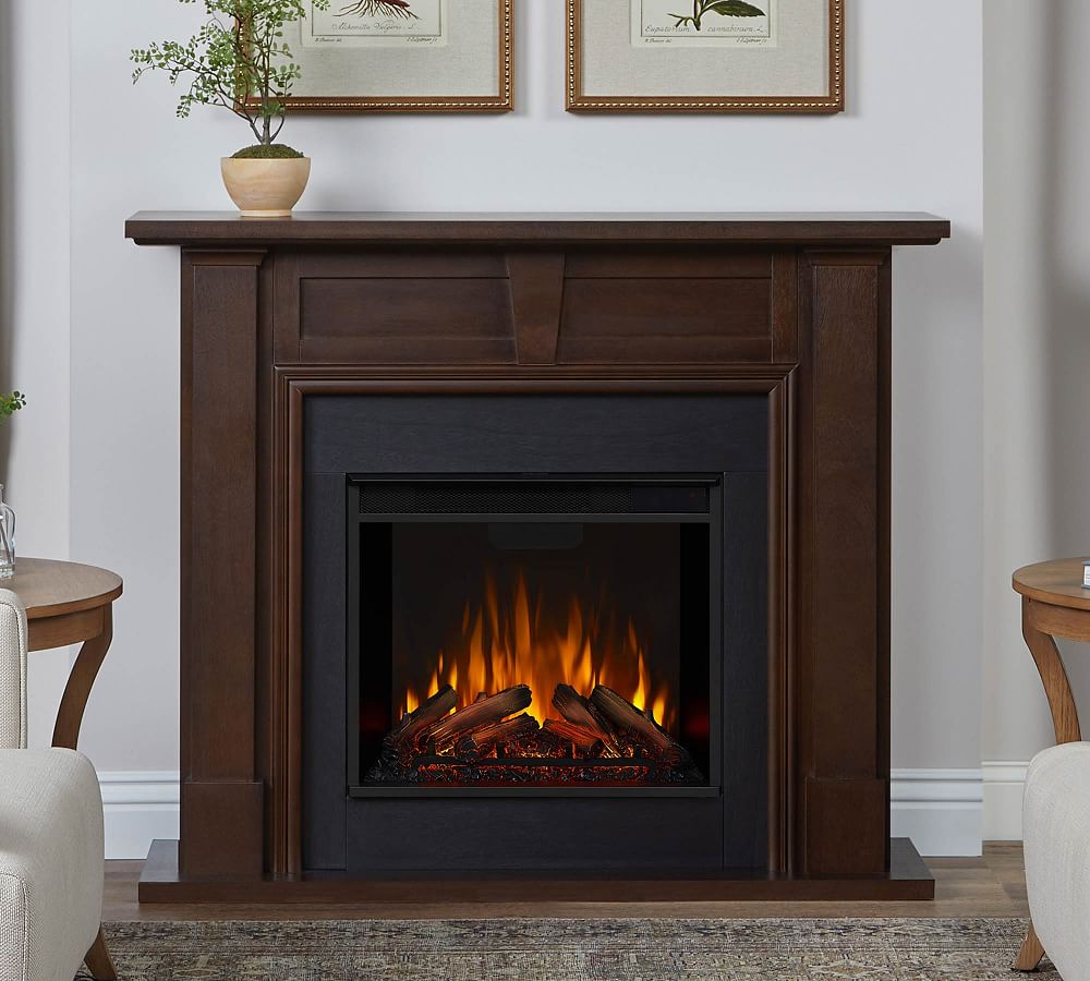 Real Flame® Granby Electric Fireplace Pottery Barn