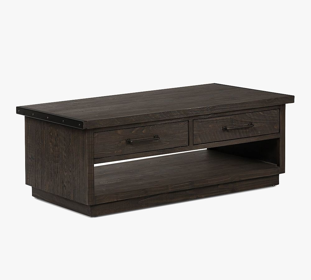 Novato Rectangular Reclaimed Wood Coffee Table Pottery Barn