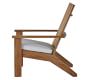 Persephone Teak Adirondack Outdoor Lounge Chair R 