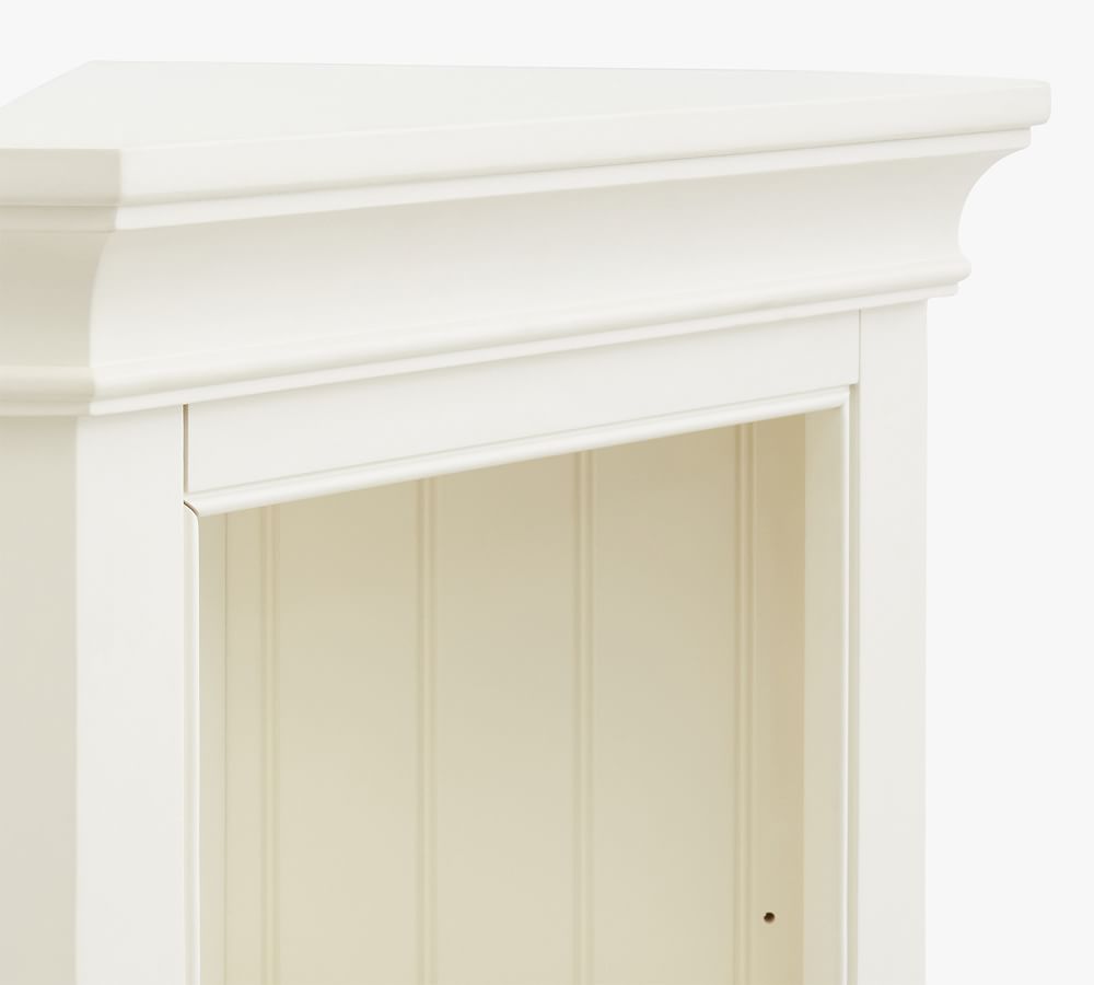 Aubrey End Cap Corner Bookcase Pottery Barn