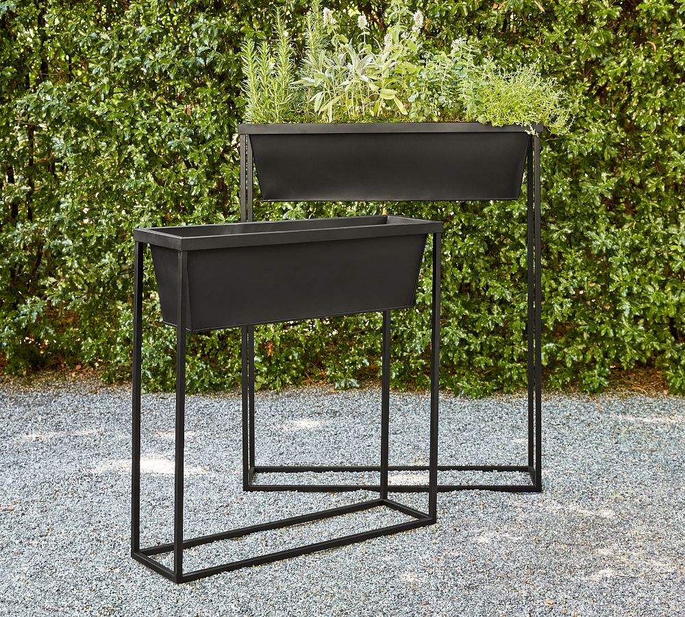 Temple Street Handcrafted Plant Stands - Set of 2