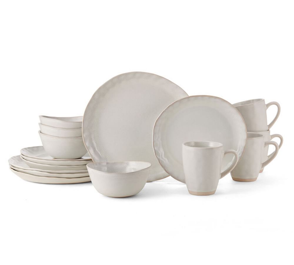 Cora Stoneware 16-Piece Dinnerware Set