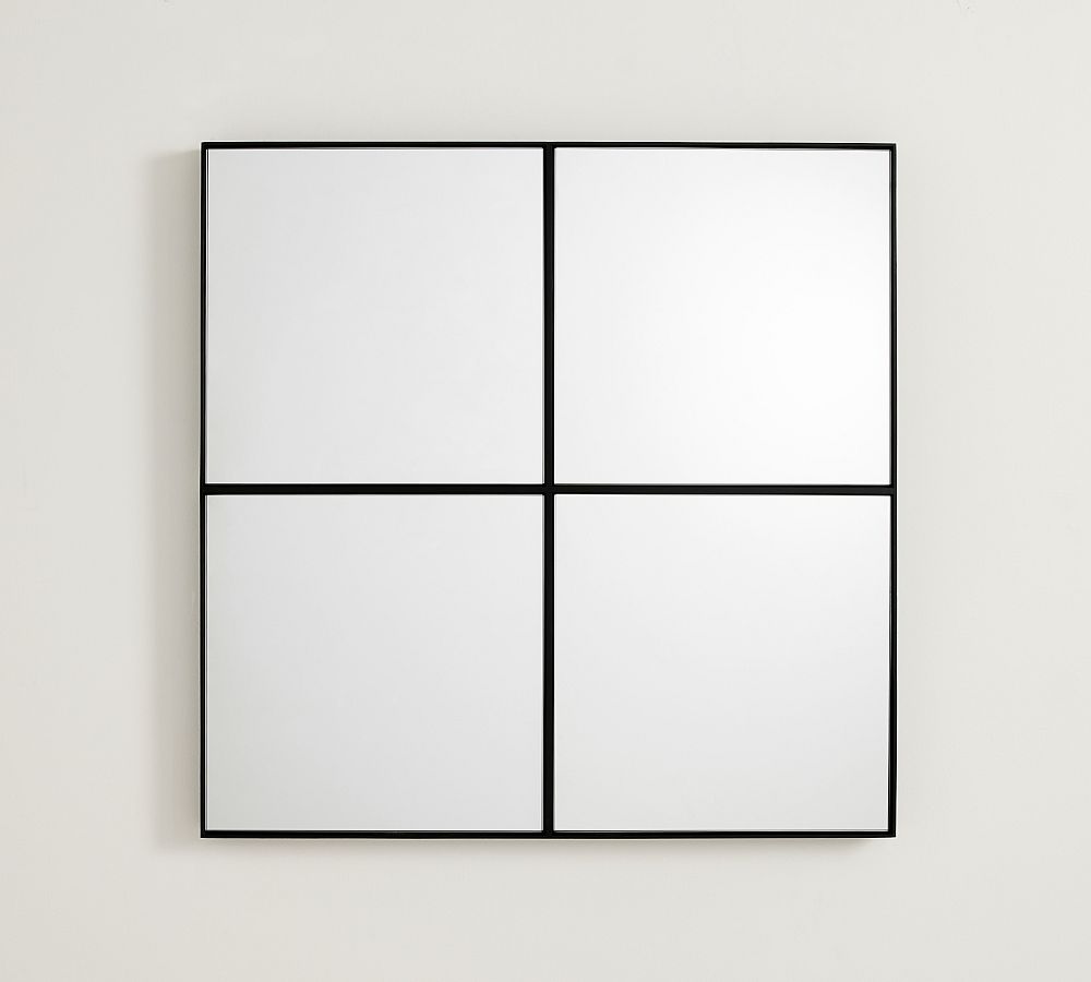 Hayes Paned Square Mirror