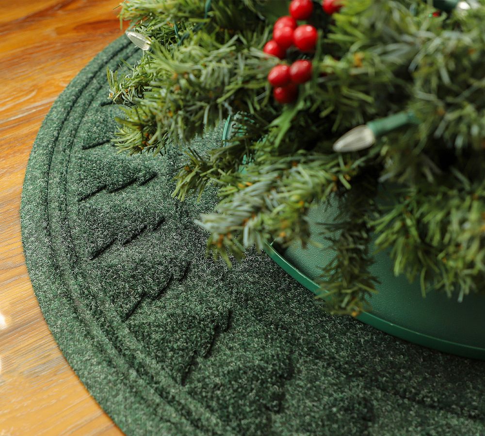 Pine Tree Round Tree Skirt Pottery Barn