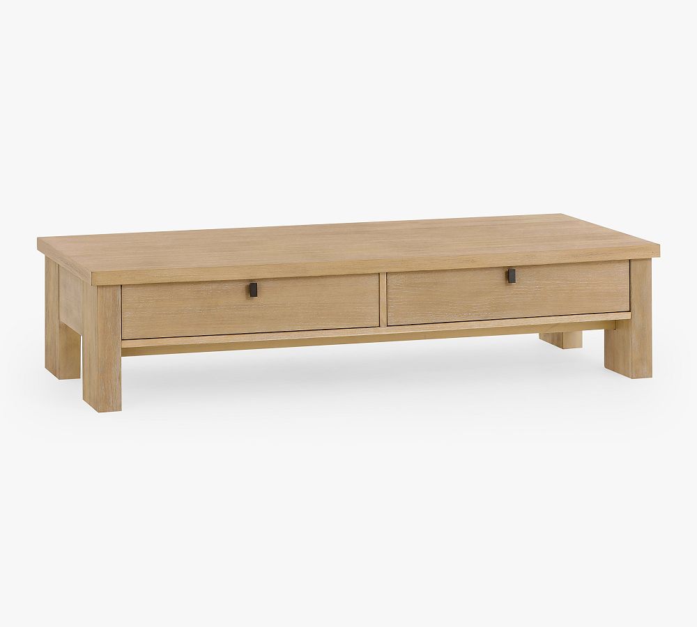 Modern Farmhouse Rectangular Coffee Table | Pottery Barn