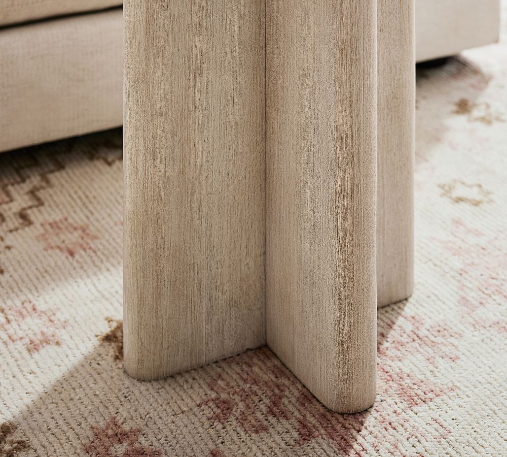 Cayman Round Side Table Pottery Barn