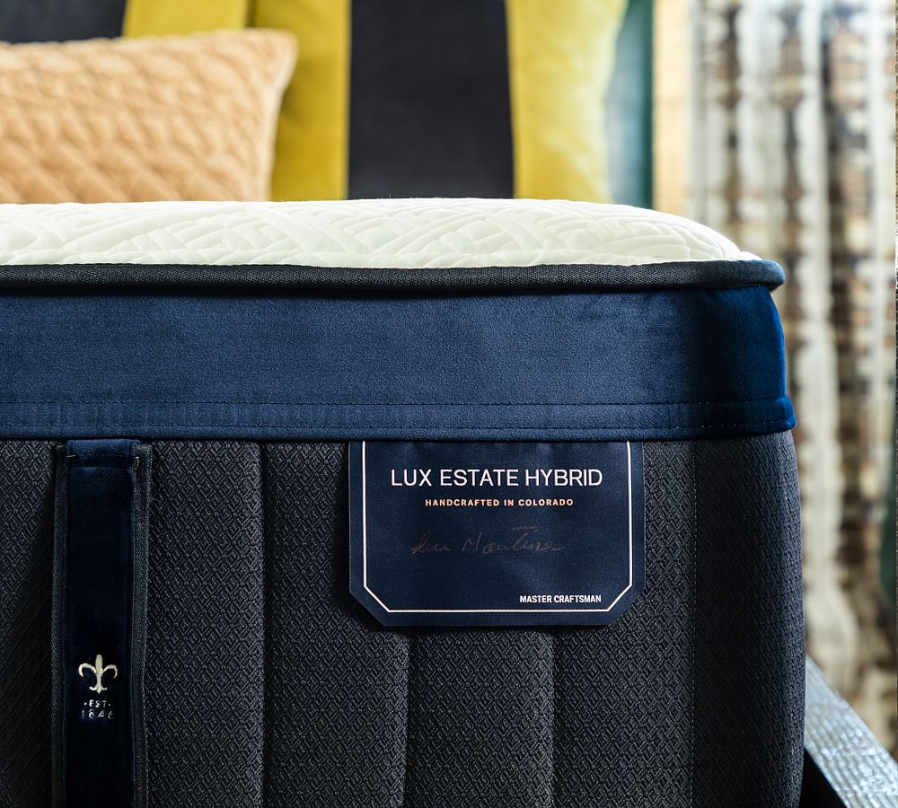 Stearns & Foster® Lux Estate Pollock Mattress Pottery Barn