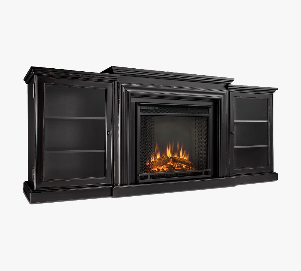 Frederick Electric Fireplace Media Cabinet