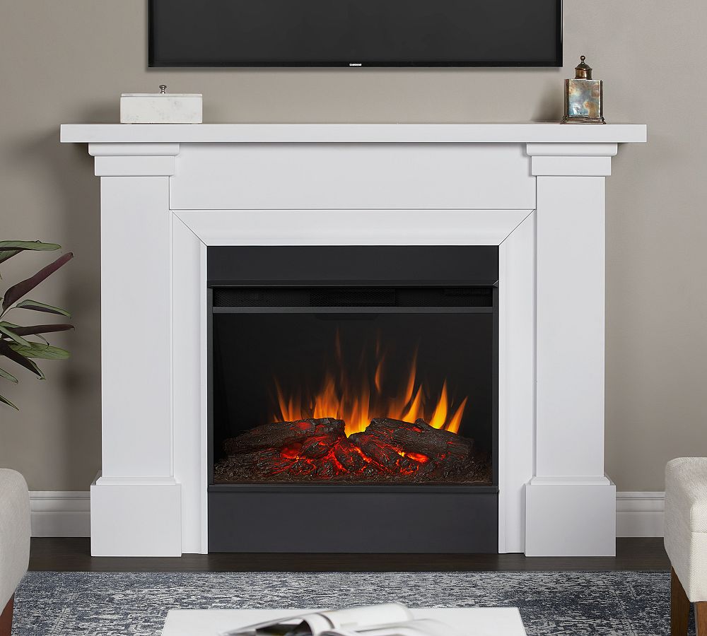 Real Flame® Cielo Grand Electric Fireplace | Pottery Barn